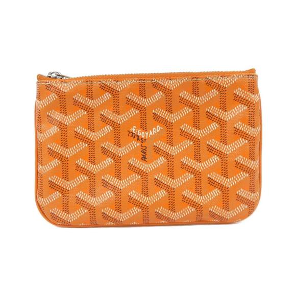 GOYARD Orange Pouch - Picture 1 of 8